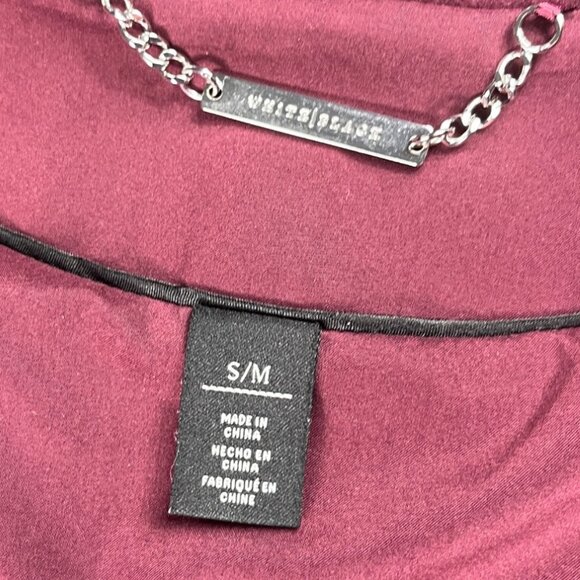 White House Black Market Sleeveless Wrap Coat Vest Shawl Collar Belted Size S/M - Picture 15 of 16